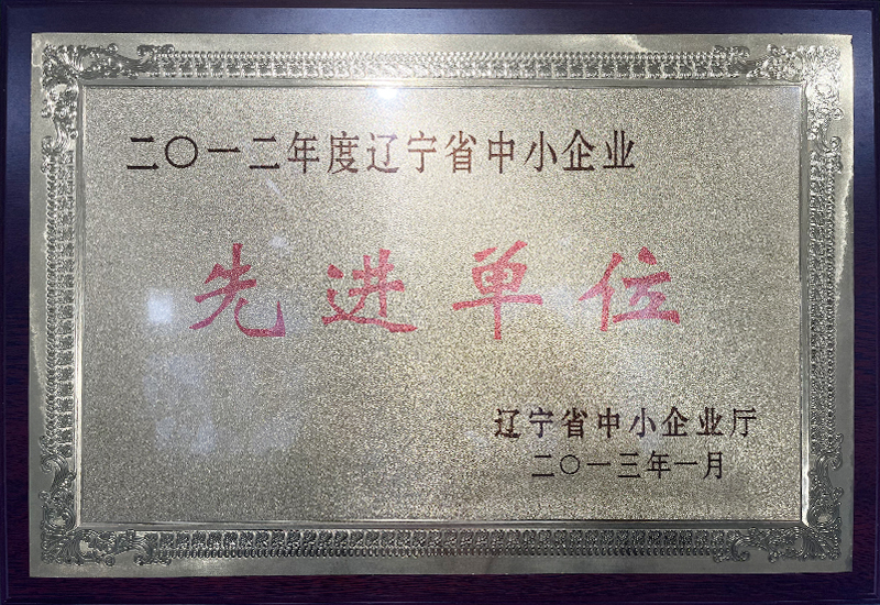 遼寧省中小企業先進單位